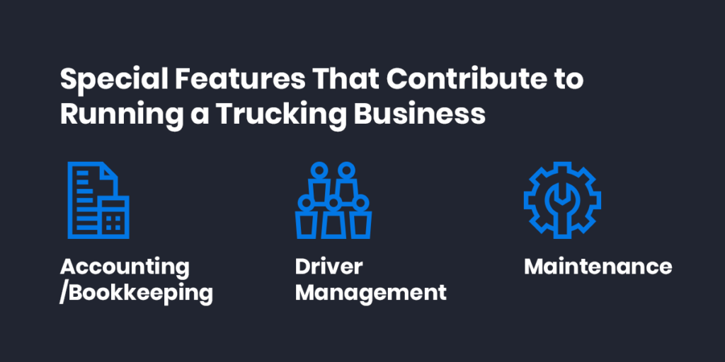 Special features that contribute to running a trucking business - Strategy Systems 